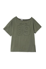 89 リヴェットTシャツ (khaki)