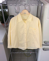 Hakyu Back-Button Loose-Fit Cotton Shirt