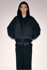 Oversized Reversible Nylon Bomber