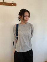 Bokan Stripe Round Long Sleeve Tee