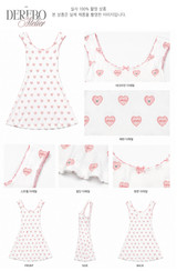 Keyring Love Heart Bustier Flare Dress