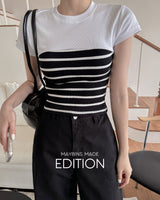 【MADE】Bustier t-shirt