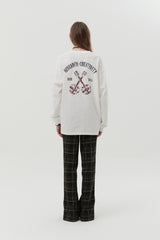 ロックンロールロングスリーブ [WHITE]