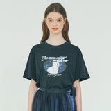 アクチュアリーアキャットTシャツ - ブラック