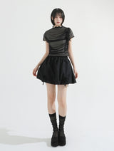 Balloon ribbon skirt