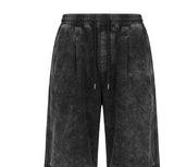 Pigment Washed Track Wide Pants