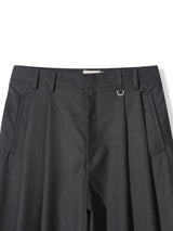 LMN エクトピンタックD-リングロングワイドスラックス (2 colors)