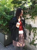 Penka Leather Field Jacket