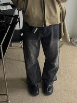 [Premium] 3 TAP Twist Denim Pants (2color)