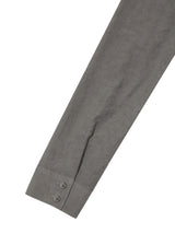 COWL NECK BLOUSE, DARK BROWN