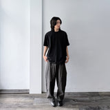 Structured Washed Wide Tee