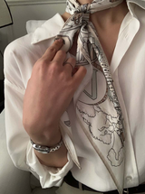 Norton Silk Scarf / 1 color