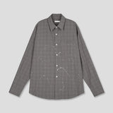 ASCLO ペイントチェックシャツ (4color)
