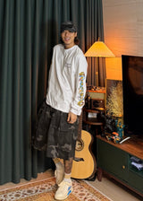 Camo Pocket Cargo Bermuda Shorts 2COLOR