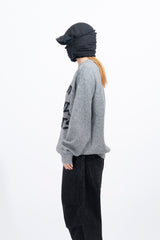 I'm Not Hairy Lettering Knit