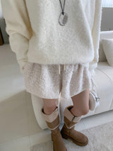 Puff Teddy Poggle Fleece Boa Shorts (3 colors)