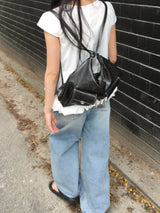 Has Balloon Puff Blouse (3c)