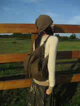 back shirring beanie