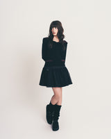 dot midi volume skirt