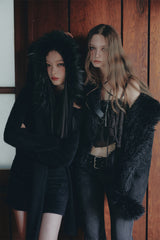 MISTY LOOSE DRESS black
