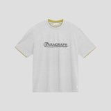 PARAGRAPH LAYERED EDGE T SHIRT