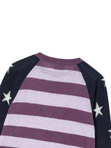 STAR STRIPE KNIT NAVY