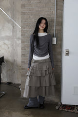 Cozy Mood Layered Brushed Tee