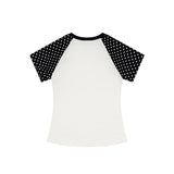 Riel Dot Raglan Tee