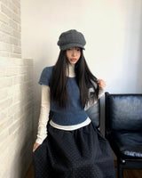リエドットフレアバンディングロングスカート