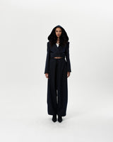 SHADOW HOODED BLAZER