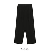 Tei Brushed Two Pin Tuck Slacks