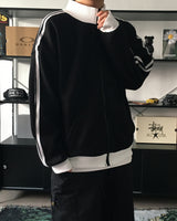 AD レブトラックハイネックジップアップ(2C)