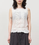 (W) Avo Frill Dot Blouse (2color)