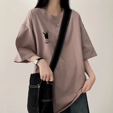 Surprised cat loose fit short sleeve