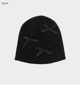 Cont ribbon beanie