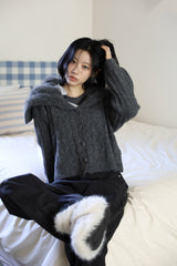 アリコシャーリングボタンTシャツ