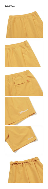 COLORPLUS REGULAR-FIT 4-LENGTH SHORTS【YELLOW】