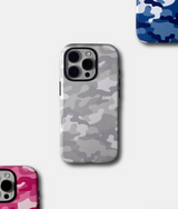 [GREY] CAMOUFLAGE タフバンパーケース / TREEFORFIVE345