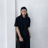 Side Snap Relaxed Tee