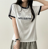 リッパートラックラインカラー半袖Tシャツ