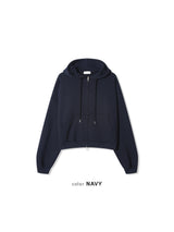 Eric Cropped Zip Hoodie