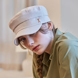 VA Cubic Stud Matroos Cap / Beige