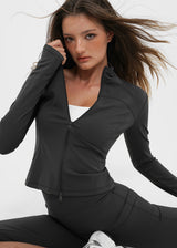 [B-BASIC] Athleisure High-Neck Zip-Up (UPF 50+) (2SIZE)