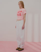 POINTAGE LOGO CROP TSHIRT-PINK