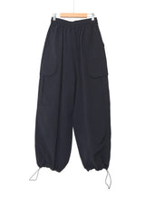 Solid Big Pocket Cargo Pants