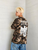 VENTIQUE イーグルスチームカモTシャツ2カラー