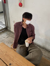 ウエスタン チェック ロングスリーブシャツ 2C