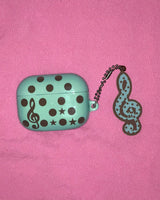 [made] Dot treble clef AirPods case (glossy hard)
