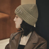 VARZAR Handle Logo Beanie / Khaki
