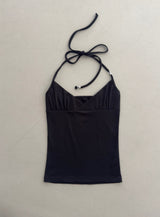 Breeze CottonModal Halter-Neck Top (4colors, 2sizes)